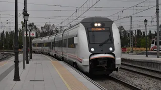 Trenes de mercancías y viajeros por la Estación de Aranjuez, Septiembre 2022 #trenes #railways