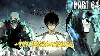 (64)LONER na NAGING SSS+ RANK NECROMANCER [TAGALOG MANHWA RECAP]