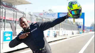 🏎️ ¡USAIN BOLT ROMPE EL ASFALTO! 🚀 Nuevo Récord Mundial en AUTOS ELÉCTRICOS de Fórmula E 🏁