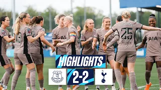 FIGHT BACK EARNS SPURS A POINT // EVERTON 2-2 SPURS // WSL HIGHLIGHTS // TOTTENHAM HOTSPUR WOMEN