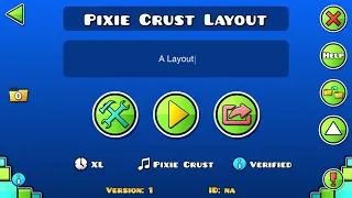 [Geometry Dash | My Level] Pixie Crust Layout (Showcase and Verification)