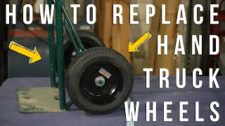 How To Replace Hand Truck Wheels - A Detailed Explanation on How to Fix a Broken Two-Wheel Dolly