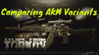 Escape From Tarkov - AKM Vs AKMS vs AKMN vs AKMSN