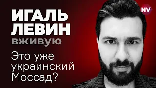 Это уже украинский Моссад? – Игаль Левин вживую