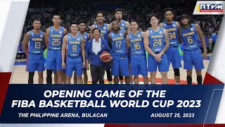 Opening Game of the FIBA Basketball World Cup 2023 8/25/2023