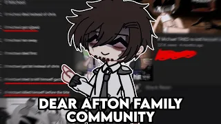 Dear Afton Family Community... What The Hell Is This? || Afton Family || FNaF