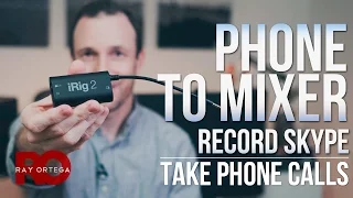 Best Way to Connect a Phone (iPhone, Android) to a Mixer.