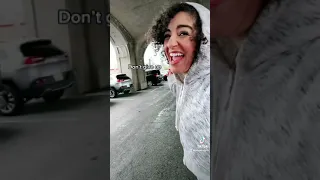 National Anthem - woman sings under bridge in NYC