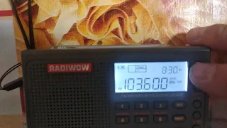 Сравнение радиоприемников RADIWOW 108 и XHDATA 808