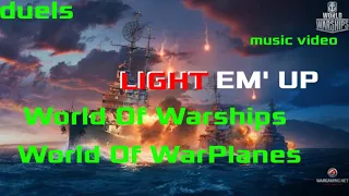 World Of Warships&World Of Warplanes I Music video I Fall Out Boy I light em’ up