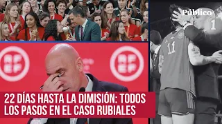 Cronología del caso Rubiales: del beso no consentido a la dimisión