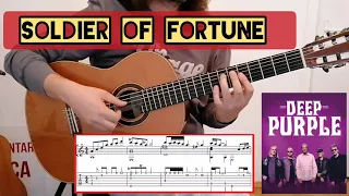 SOLDIER OF FORTUNE / Fingerstyle Classical Guitar Cover