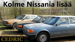 Ostin kolme vanhaa Nissania lisää