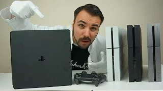 PS4 Slim - Alle Unterschiede zur normalen PS4 - Unboxing und Vergleich  - Dr. UnboxKing - Deutsch