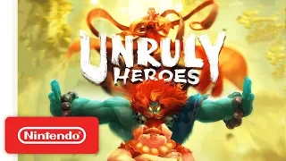 Unruly Heroes - Launch Trailer - Nintendo Switch