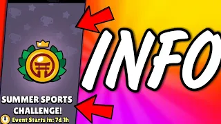 Special Summer Challenge Brawl Stars Info 😱 Summer Sports Challenge in Brawl Stars