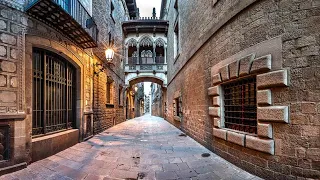 Барселона.Готический квартал.Barcelona.Barrio gótico.