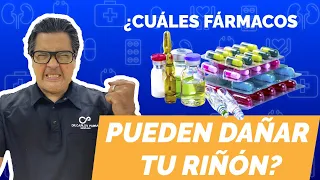 ¿Cuáles fármacos pueden dañar tu riñón? 💊💊💊