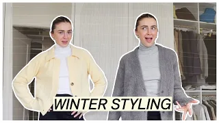How to style your closet for winter ❄️
