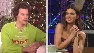 Watch Harry Styles' AWKWARD Reaction to Being Asked About Ex Kendall Jenner