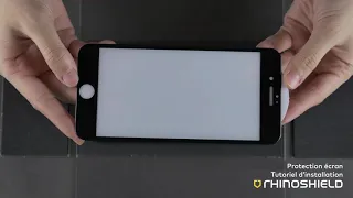 Installation de la Protection en Verre Trempé pour iPhone - RHINOSHIELD