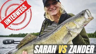 Zander Vlog: Meine Freundin Sarah versucht sich beim Zanderangeln
