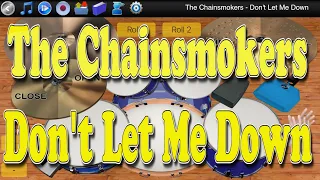 The Chainsmokers - Don't Let Me Down - Learn Drums