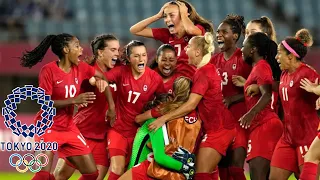 SWEDEN vs CANADA Penalty Higlights Women's Football Final Olympics 2021