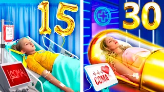 Вышла из комы через 15 лет