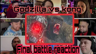 Godzilla and Kong vs Mechagodzilla Final Battle Fight Scene Reaction |Godzilla vs Kong