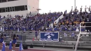 John Jay Marching Band Homecoming Game (Jay vs. Holmes) "Hey! Go Mustangs"