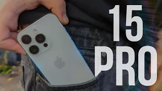 iPhone 15 Pro в реальной жизни / ОБЗОР СПУСТЯ 3 МЕСЯЦА / ПЕРЕШЕЛ НА АЙФОН