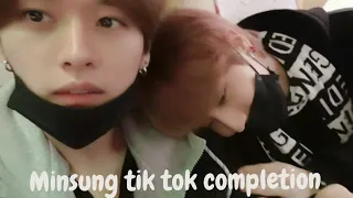 ✨️MINSUNG ✨️ tiktok compilation [jealous/tension/cute moments] (20 min) Part: 4