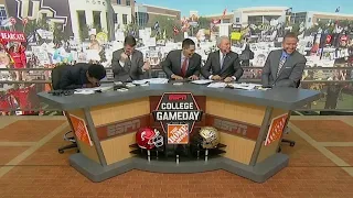 "These people don't give a sh*t!" | Lee Corso Curses on GameDay