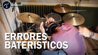 Los Peores Errores al tocar Bateria | ERRORES BATERISTICOS