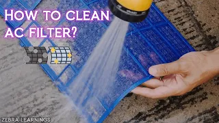 How to clean AC filter | Do it Yourself | #hvac #hvacmaintenance #hvactraining