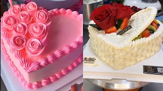 Comment fait des jolis gâteaux en forme coeur || Decorating lovely heart cakes || La Pâtisserie