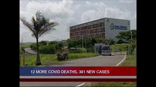 Twelve Deaths, 381 New Cases Of COVID-19 Recorded