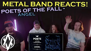 Poets of the Fall - Angel REACTION | Metal Band Reacts!