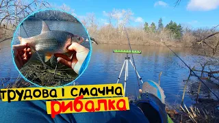 Березневий фідер🐠 як знайти рибу ранньою весною ?тактика ловлі плітки🐟