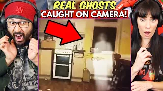 REAL GHOSTS Caught on Tape? 5 Real Ghost Caught on Camera Videos - REACTION!! (Nuke’s Top 5)