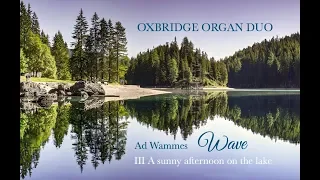 OXBRIDGE ORGAN DUO | Ad Wammes | Wave Part III | A sunny afternoon on the lake