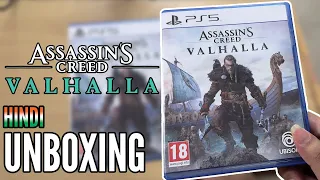 ASSASSIN'S CREED VALHALLA (PS5) Unboxing HINDI