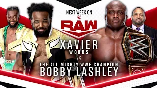 "The All Mighty WWE Champion" Bobby Lashley vs Xavier Woods (Full Match Part 2/2)