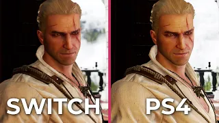 The Witcher 3 – Switch (Docked) vs. PS4 Frame Rate Test Graphics Comparison