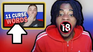 TOP 11 RUSSIAN CURSE WORDS | REACTION