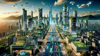 Future Cities Envisioned by AI: Stunning Urban Landscapes of Tomorrow