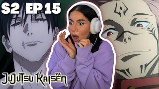 TOJI & SUKUNA? 😰│JUJUTSU KAISEN SEASON 2 EPISODE 15 REACTION