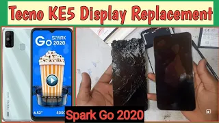 Tecno KE5 | Tecno Spark Go 2020 | Display Replacement | Combo | Folder | Change | the Saif tech|