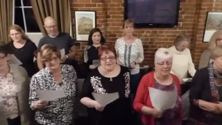 Instant Choir Beccles sings Suspicious Minds